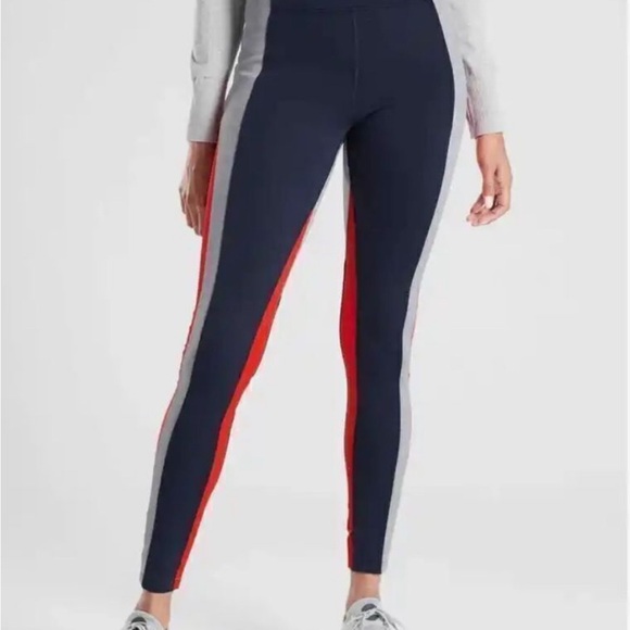 Athleta Colorblock Leggings - Picture 1 of 11